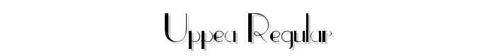 UppEa Regular font